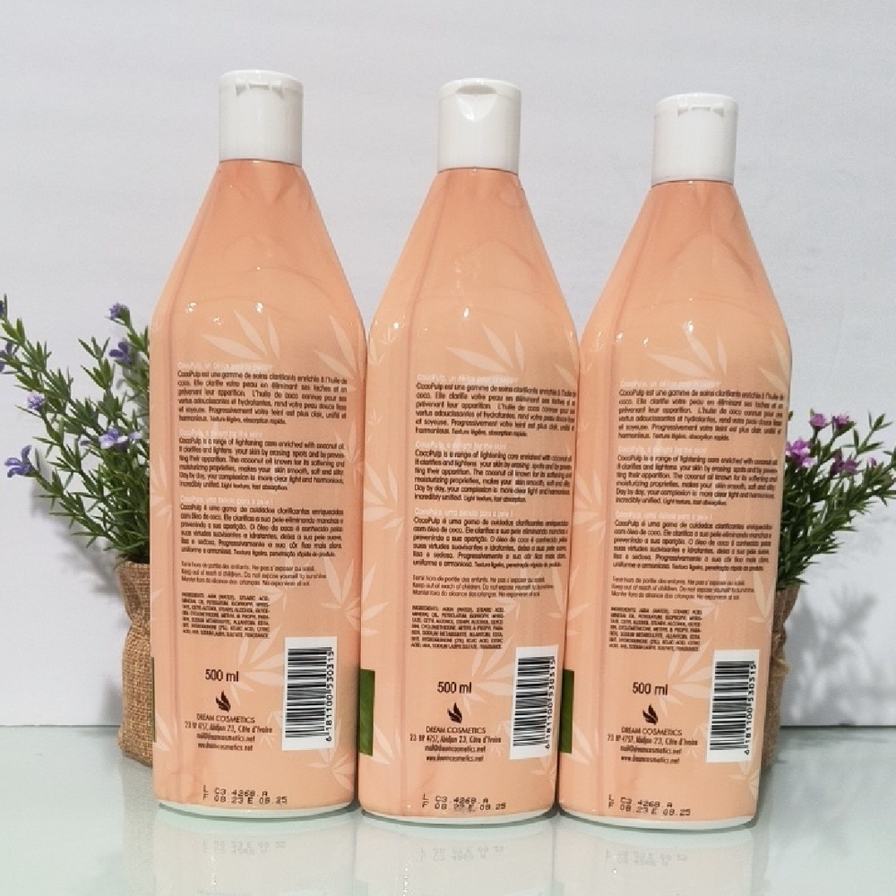 3X Coco Pulp Moisturizing Lotion with Coconut Oil 500ml - Picture 3 of 4